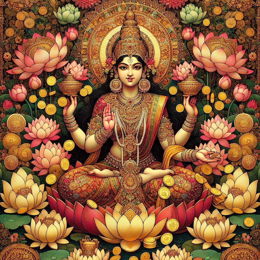 March - Goddess Lakshmi