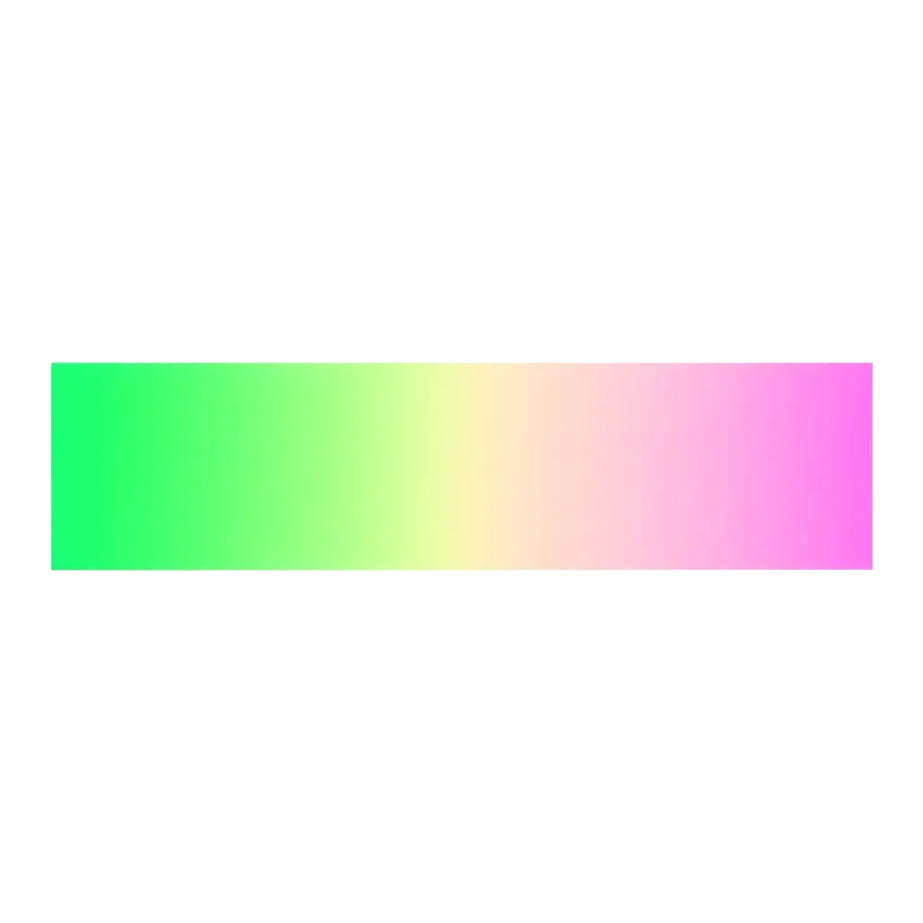 Color gradient spectrum