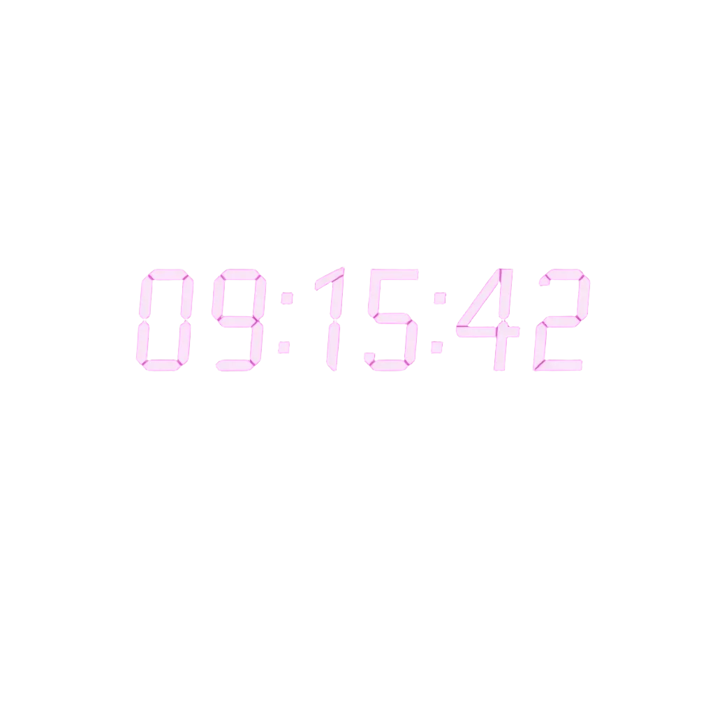 Medium time display