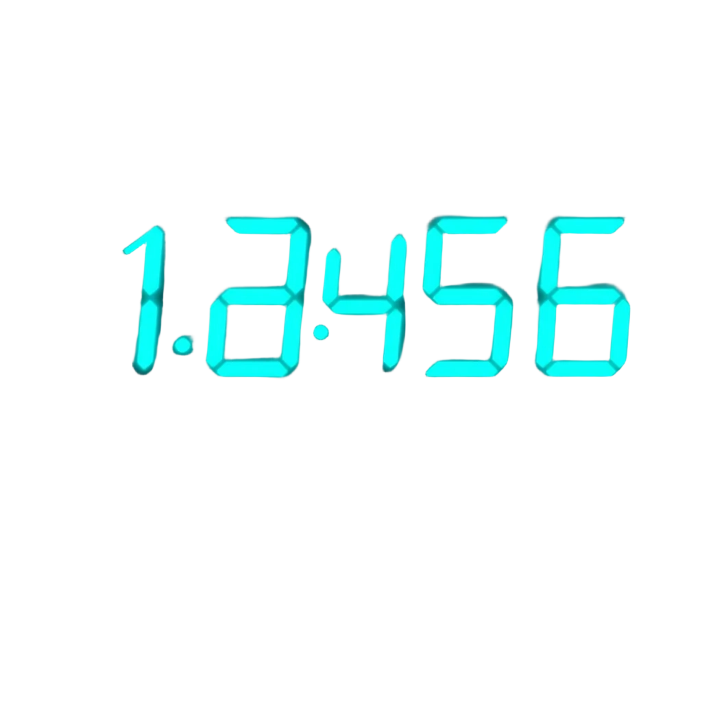 Large time display