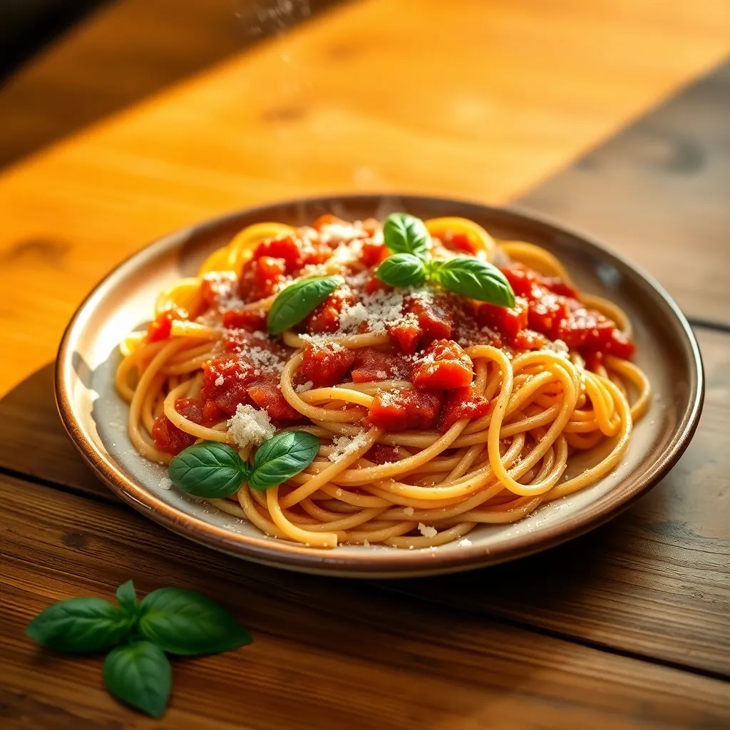 Homemade Italian Pasta Dish